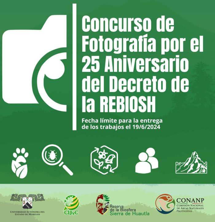 Concurso de fotografía en el marco del 25 aniversario de la Reserva de la Biosfera Sierra de Huautla.