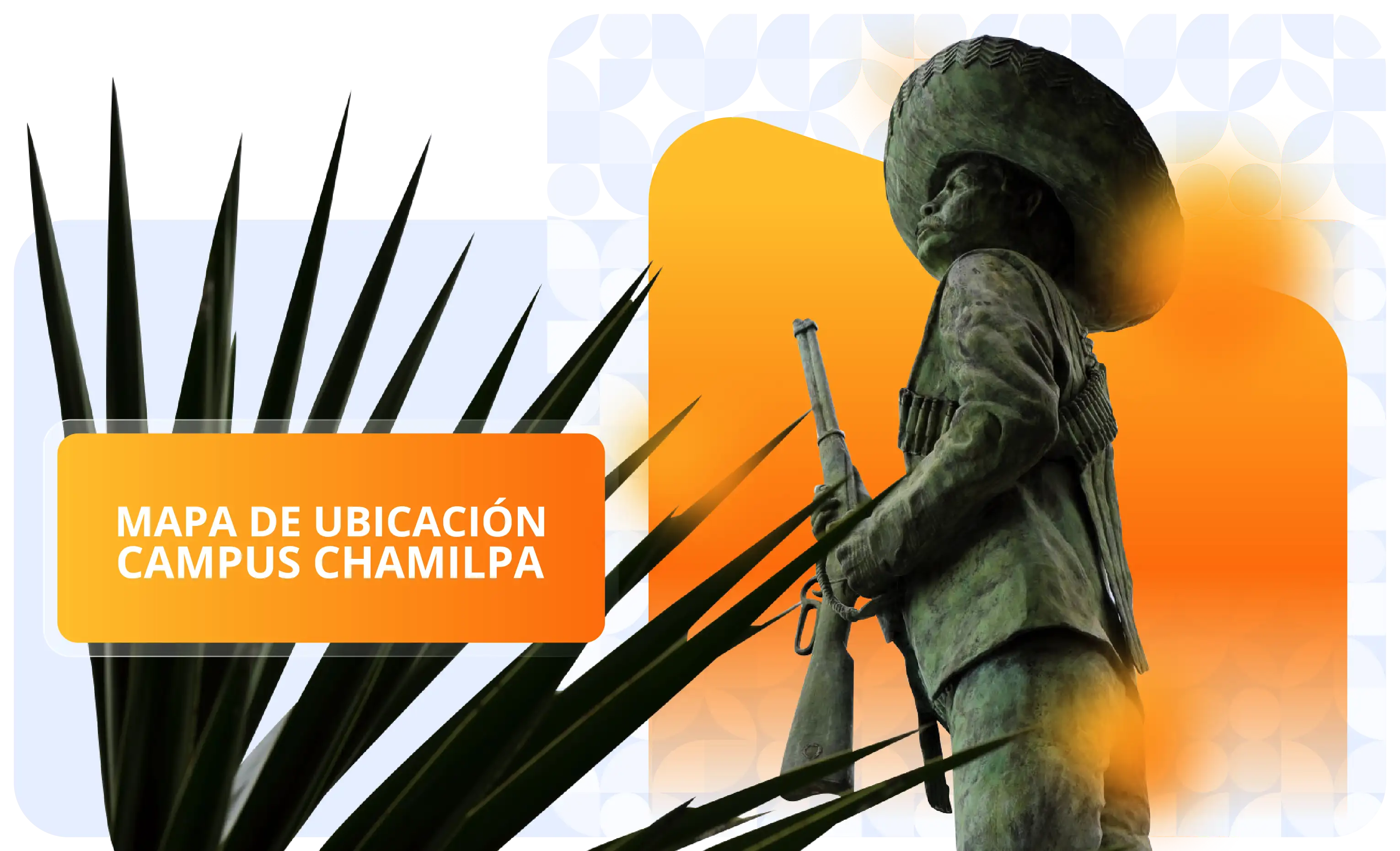 Mapa campus chamilpa