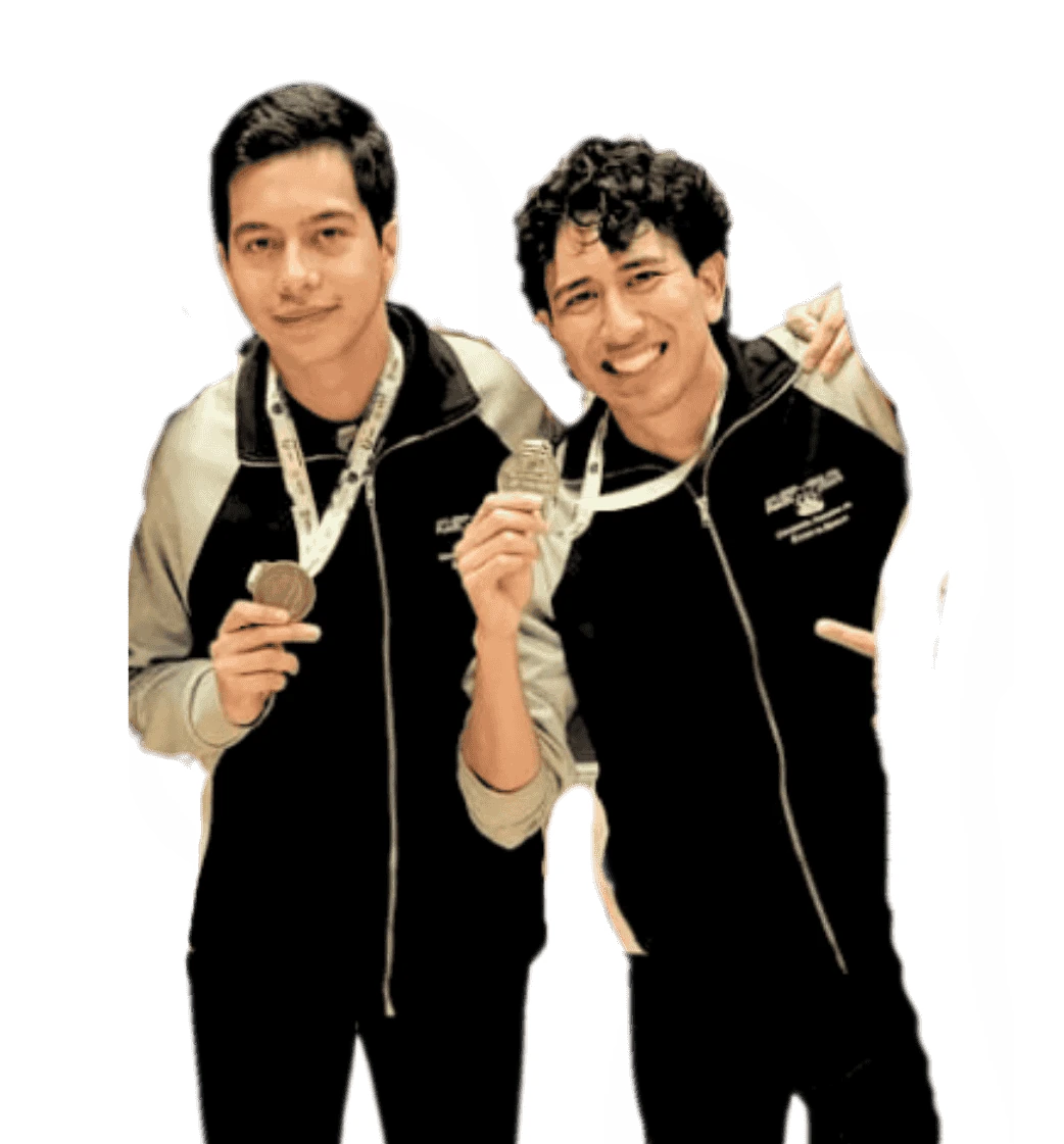 Talento Miguel Ángel Rodríguez Ruiz y Leomar Maranan García