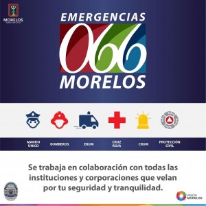 Infografía Emergencias 066 Morelos