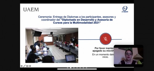 Concluye UAEM diplomado en Desarrollo de cursos para la multimodalidad