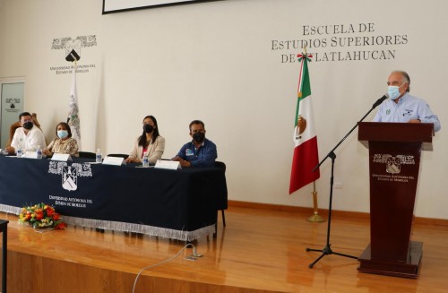 Firman convenio UAEM y Ayuntamiento de Atlatlahucan