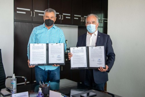 Firman UAEM y los ayuntamientos de Mazatepec  y Coatlán del Río un convenio de colaboración