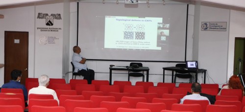 Inicia XVI edición del Taller de física de la materia condensada y molecular en la UAEM