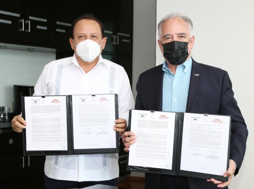 Firman UAEM y Ayuntamiento de Axochiapan convenios de colaboración