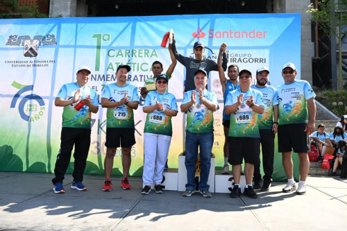 Participaron 700 personas en la carrera atlética por el 70 Aniversario de la Universidad del Estado de Morelos