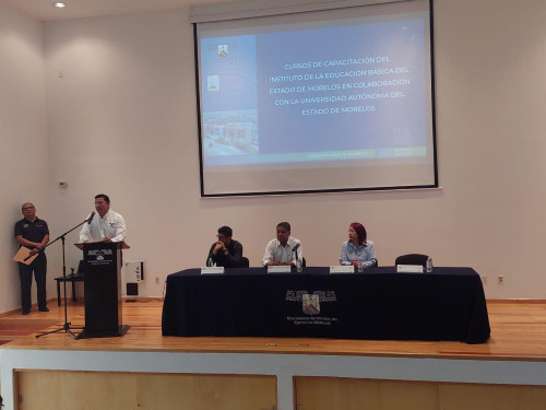 Inicia la UAEM capacitación a docentes del Instituto de la Educación Básica