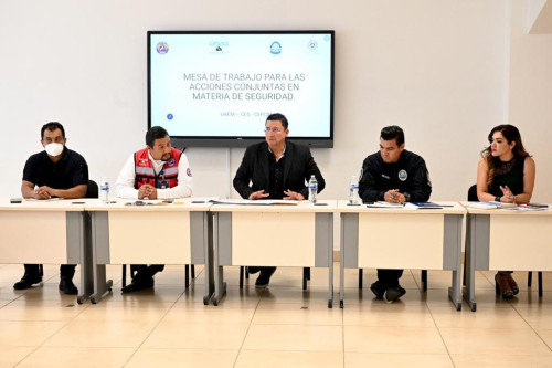 Acuerdan autoridades reforzar acciones para mejorar la seguridad universitaria