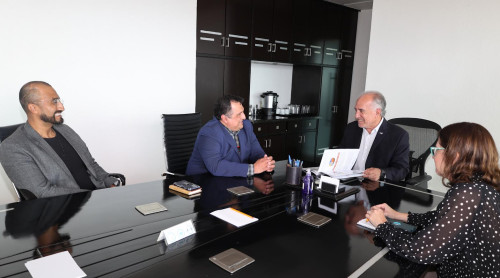 Entrega informe de actividades Armando Hernández Mendoza al frente del CIDC