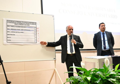 Elige Consejo Universitario a rectora de la UAEM para el periodo 2023-2029