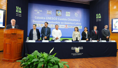 Inicia en la UAEM Cátedra Unesco de Cambio Climático y Desarrollo Sostenible