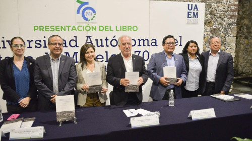 Preservan memoria y avances de la UAEM a través de libro conmemorativo