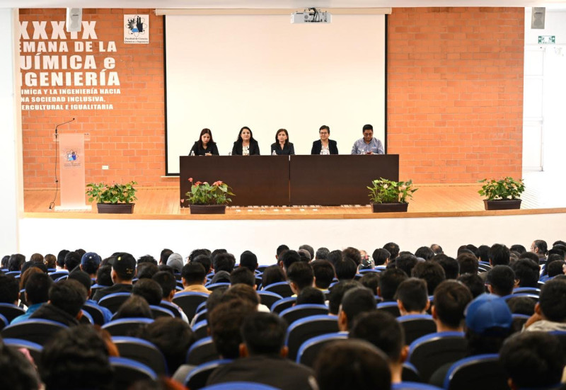 Inician actividades de la XXXIX Semana de la Química e Ingeniería en la UAEM