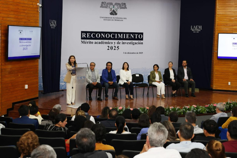 Entrega UAEM el Reconocimiento al Mérito Académico y de Investigación 2025