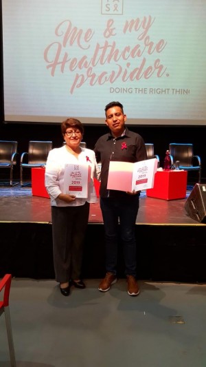 Alumno de la UAEM reconocido por la Red Mexicana de Personas que Viven con VIH/Sida