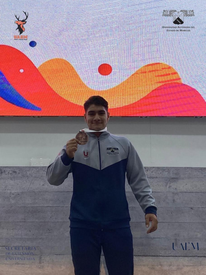 Estudiantes de la UAEM obtienen medallas de bronce en Universiada Nacional