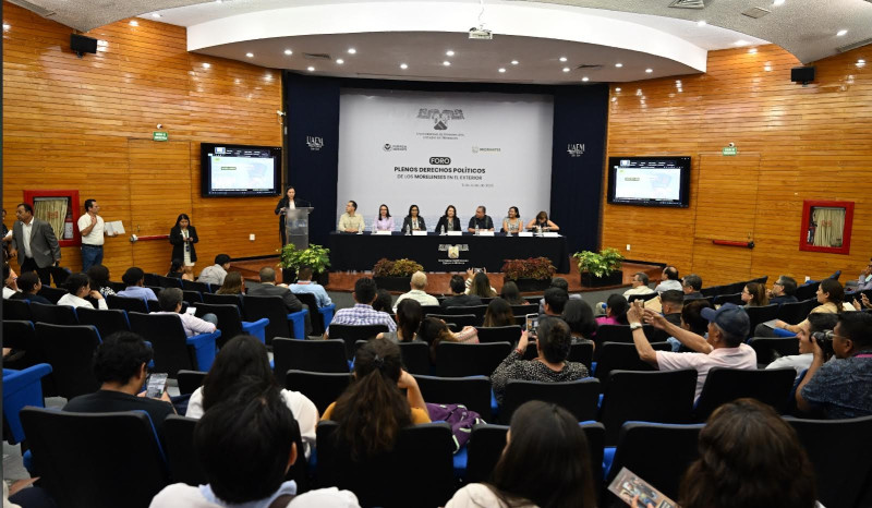 Recibe UAEM foro de análisis sobre derechos políticos de los morelenses en el exterior