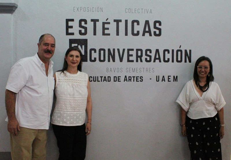 Presentan exposición colectiva Estéticas en Conversación