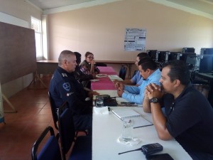 Impulsa seguridad la Preparatoria Comunitaria de Tres Marías y la FEST