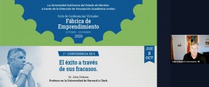 Académico de Harvard imparte conferencia a la UAEM