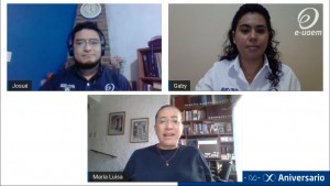 Realiza e-UAEM tercer webinar con el tema de organizadores gráficos para el aprendizaje