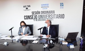 Realiza Consejo Universitario de la UAEM última sesión ordinaria del 2021