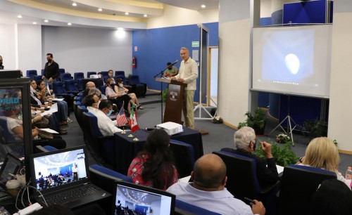 Presenta CEIB investigaciones de innovación tecnológica agropecuaria a grupo trinacional