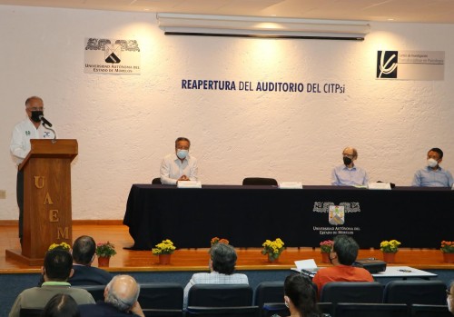 Destacan logros académicos en reapertura del auditorio del CITPsi