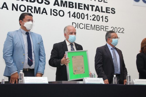 Recibe UAEM certificaciones por cumplir con normas ambientales
