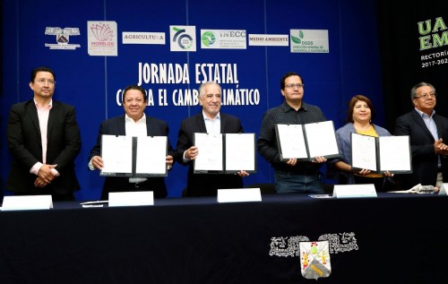 UAEM sede de la Jornada estatal contra cambio climático
