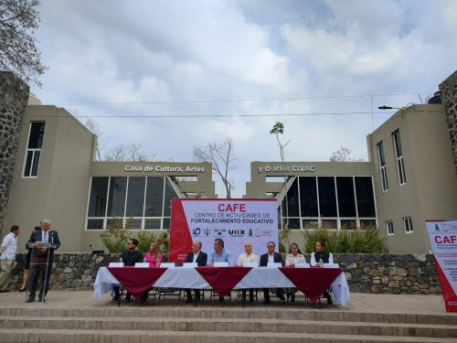 Signan convenio la UAEM y el Ayuntamiento de Jiutepec en beneficio de la infancia