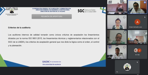 Inician auditoría interna a diversas áreas de la UAEM