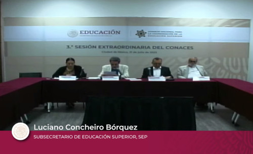 Participa rector de la UAEM en sesión del Conaces