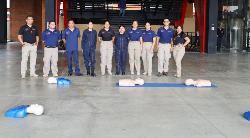 Capacitan a estudiantes de la Escuela de Turismo en reanimación cardiopulmonar