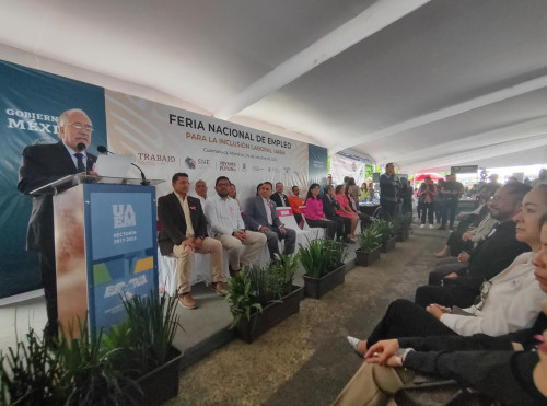 Recibe UAEM a la Feria Nacional del Empleo 2023