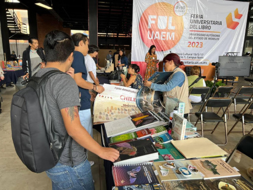 Inauguran las actividades de la Feria Universitaria del Libro 2023