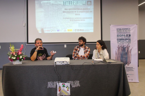 Académicos de España, Colombia y México imparten Taller de Arquitectura Tradicional