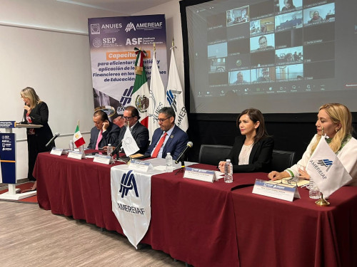 Participa rectora de la UAEM en capacitación para eficientar la gestión y aplicación de los recursos financieros