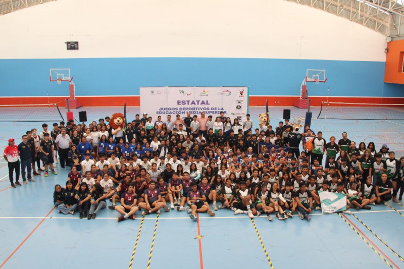 Inician en la UAEM fase estatal de los Juegos Deportivos de la Educación Media Superior