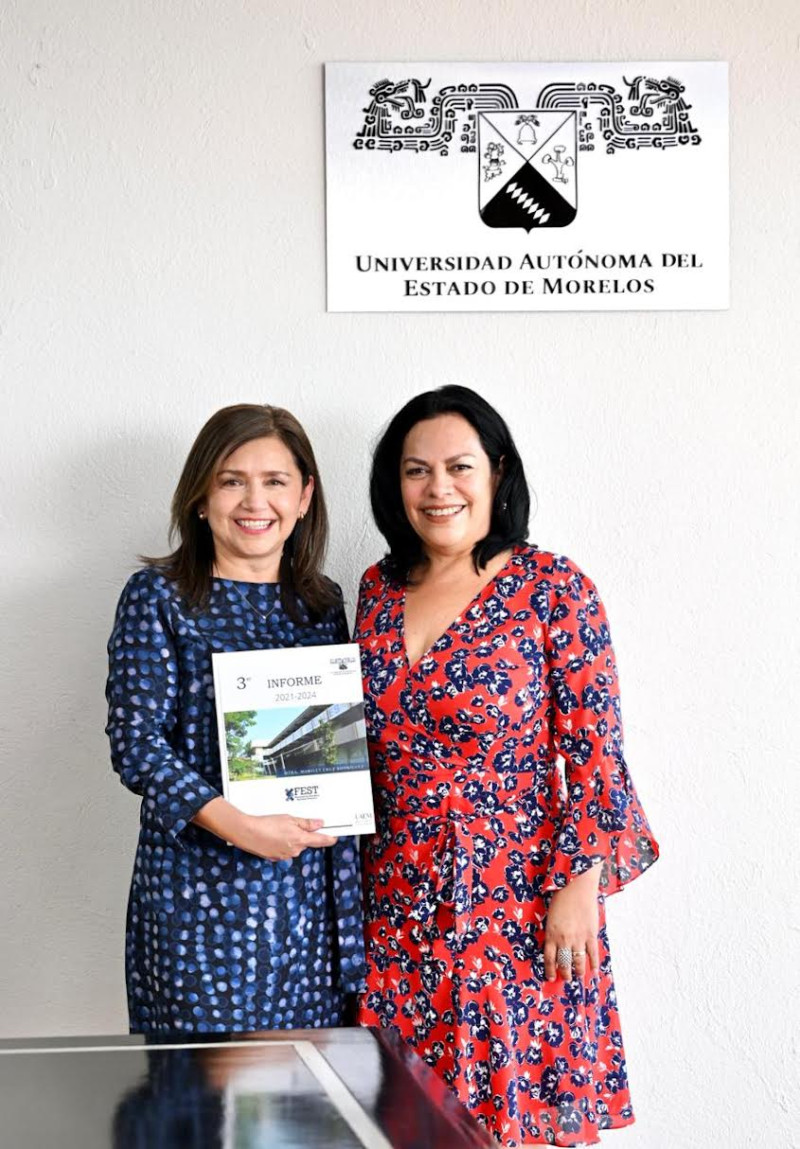 Rindió su tercer informe de actividades la directora de la Facultad de Estudios Sociales Temixco