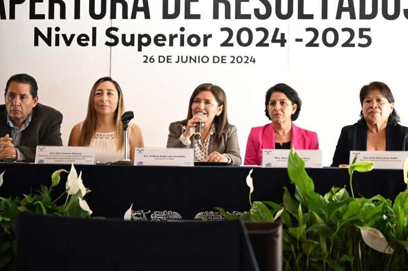 Transparencia en proceso de admisión al nivel superior de la UAEM