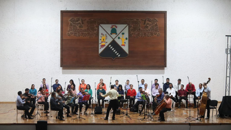 Se presenta en la UAEM la Orquesta de Cámara y el Coro de la Sinfónica de Minería de la UNAM