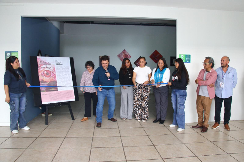 Pintura y Resistencia exposición de Ívico Ángel por primera vez en Cuernavaca