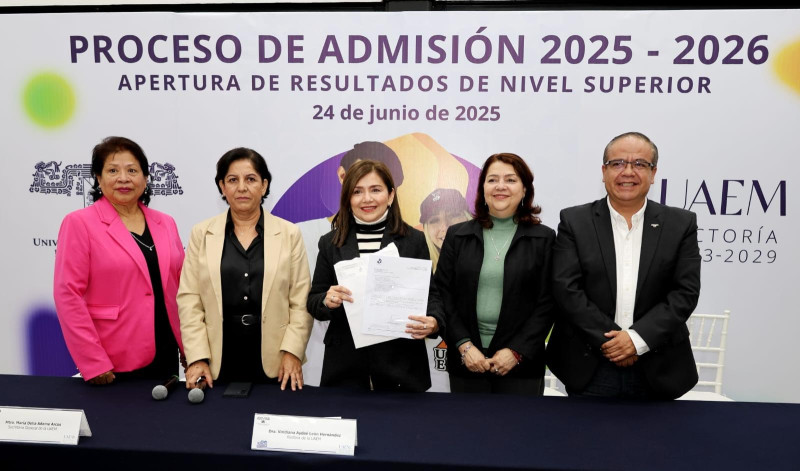 Realiza UAEM apertura de resultados del examen de admisión al nivel superior 2025-2026