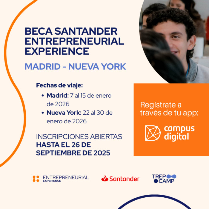 Becas Santander | Entrepreneurial Experience