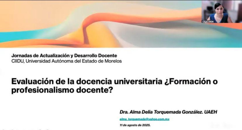 CIIDU inaugura la séptima edición de las Jornadas de Actualización y Desarrollo Docente