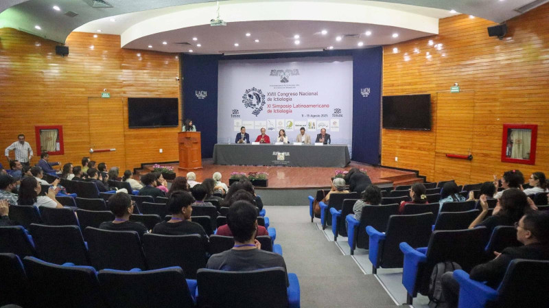 Inauguran en UAEM XVIII Congreso Nacional y XI Simposio Latinoamericano de Ictiología