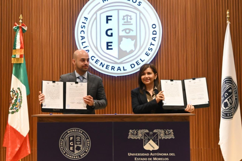 Fortalecen colaboración UAEM y Fiscalía General del Estado