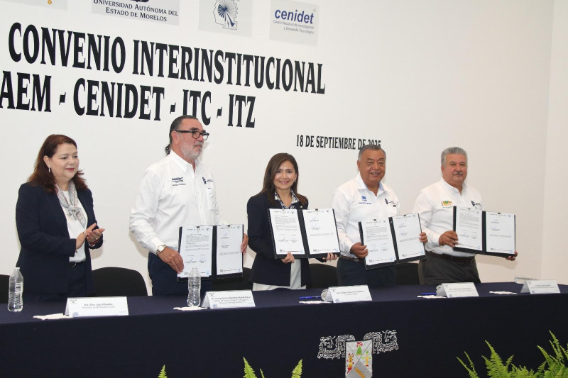 Unen esfuerzos UAEM y TecNM para impulsar la educación, ciencia y tecnología en Morelos
