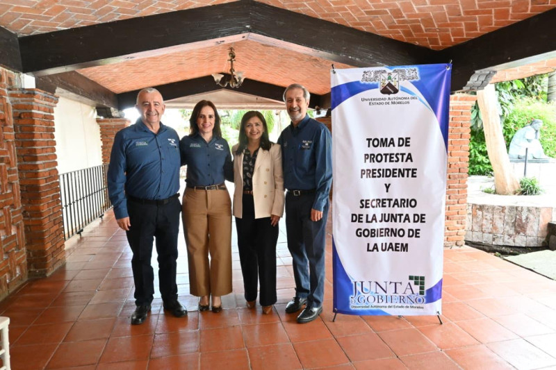 Asume Javier Siqueiros Alatorre presidencia de la Junta de Gobierno de la UAEM
